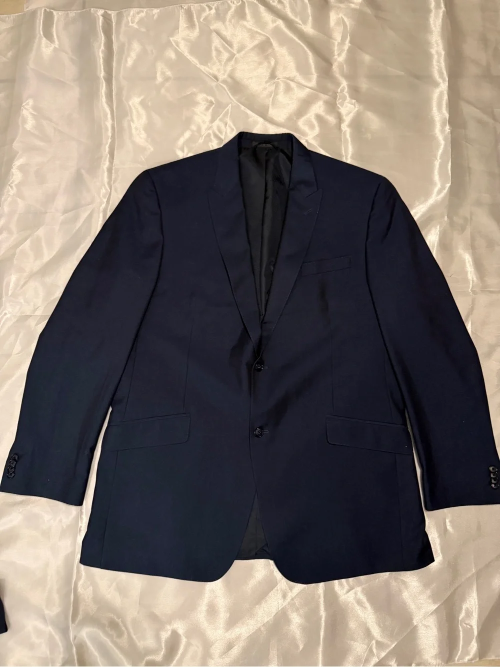 Sean John Fine Tailoring men’s 2-piece suit size 46XL- Navy Blue